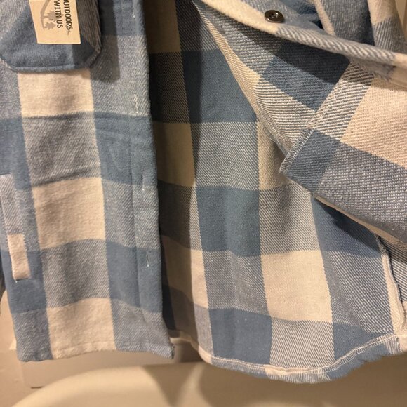 NWT Women's Heavyweight River Trail Flannel Jacket - Picture 7 of 7